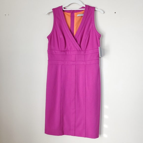 Andrew Marc Dresses & Skirts - Andrew Marc New York Sleeveless Banded Waist Dress size 8